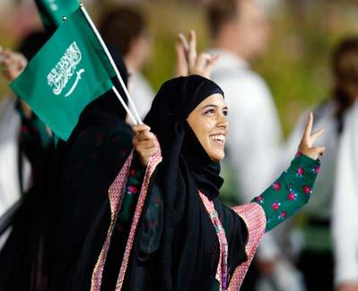 From the Cover: photo from olympics.al-monitor.com 2012 Olympics: The Year for Women? Saudi Arabia sent female athletes to the Olympics for the first time this year.