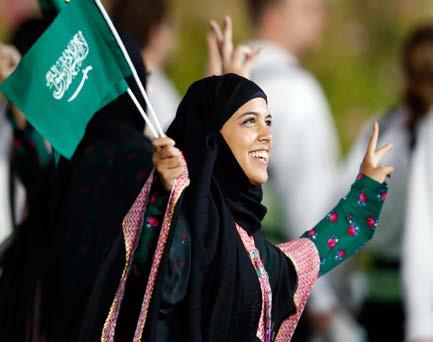 From the Cover: Saudi Arabia sent female athletes to the Olympics for the first time this year. photo from olympics.al-monitor.com 2012 Olympics: The Year for women?