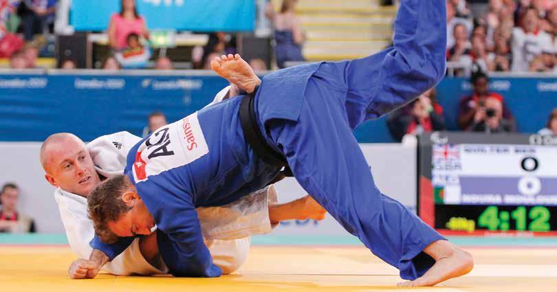 Case Study: Ben Quilter Paralympian, Ben Quilter boasts an impressive judo career, with over 15 years international competition experience including 8 World and European medals.
