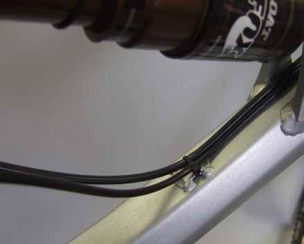 Use of full cable housing helps prevent corrosion from the elements and keeps the shifting smoother for a longer period of time.