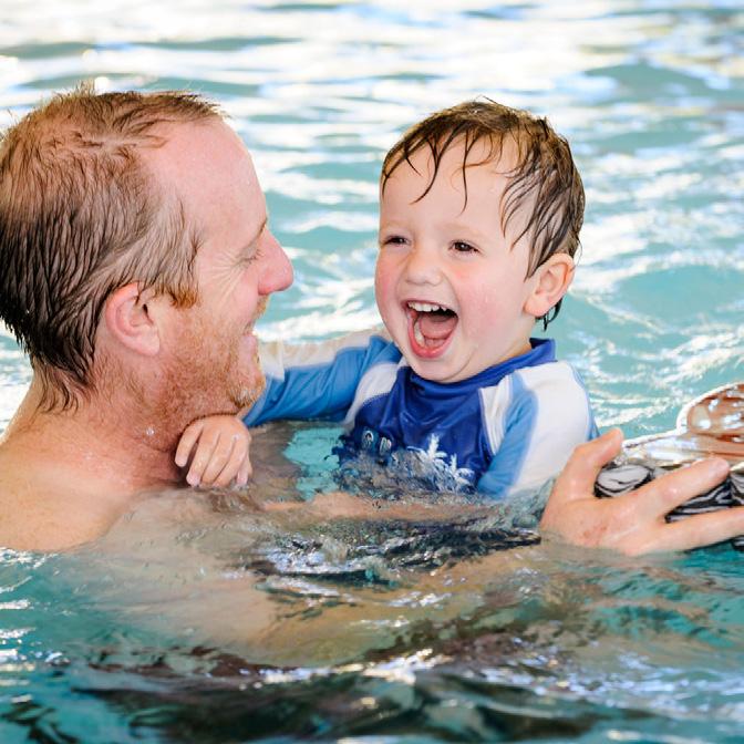 INFANT, TODDLER AND PRESCHOOL SWIM WITH PARENT Ages: 6 months - 5 years Through skill specific games and water play, children