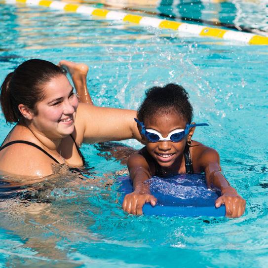 in, and around water. PRESCHOOL SWIM ACADEMY Ages: 3 years - 5 years Fun with a splash of confidence.