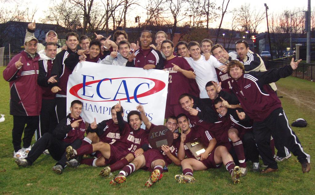 Under his tutelage in 2008, Rhode Island College posted a 12-6-5 overall record and went 5-1-1 (second place) in the Little East Conference.