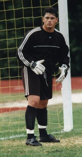 He primarily works with the team's goalkeepers.
