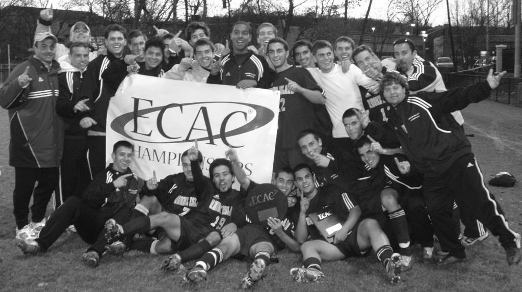 College Athletic Conference (ECAC) New England Men's Soccer Championship, the first in the program's history.