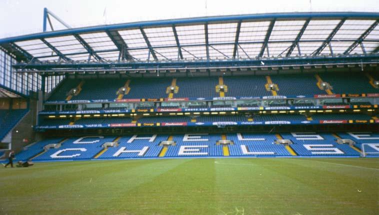 Day 2: Arrival in London Tour of Stamford Bridge (home of Ch
