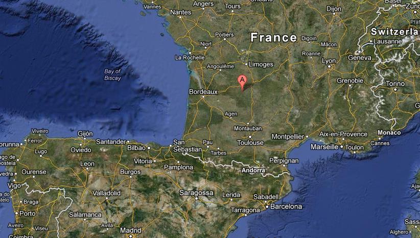 were found in Le Mounster in Peyzac-le-Moustier,