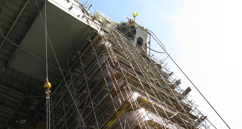 OFFSHORE SCAFFOLDING Maximum number of participants - 6 Full Course Duration - 5 days Assessment Only - 1.5 days Refresher Course - 2.