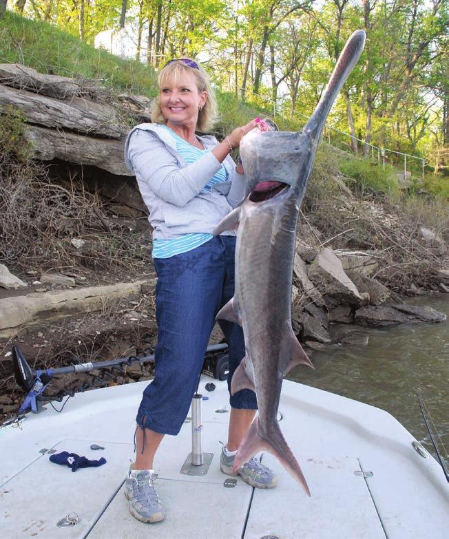 Paddlefish Anglers are discovering just how fun it can be to reel in a fish potentially larger than anything else they will ever catch in Oklahoma, and maybe in their lives.