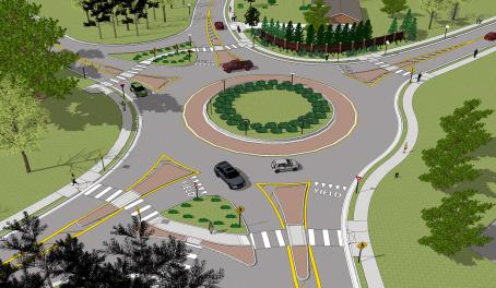 CASE STUDIES US 78/ SR 124 continuous flow intersection Modern roundabouts