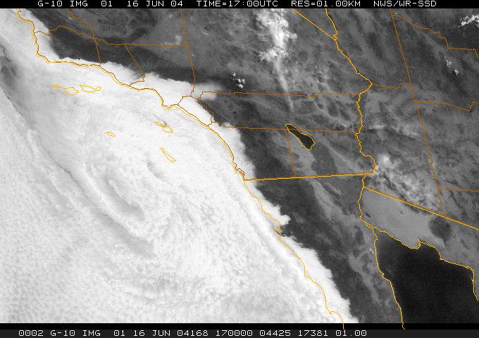 o 7-11 January 2005: a storm battered Southern California. It was the biggest to hit the area since the 1997/1998 El Niño winter.
