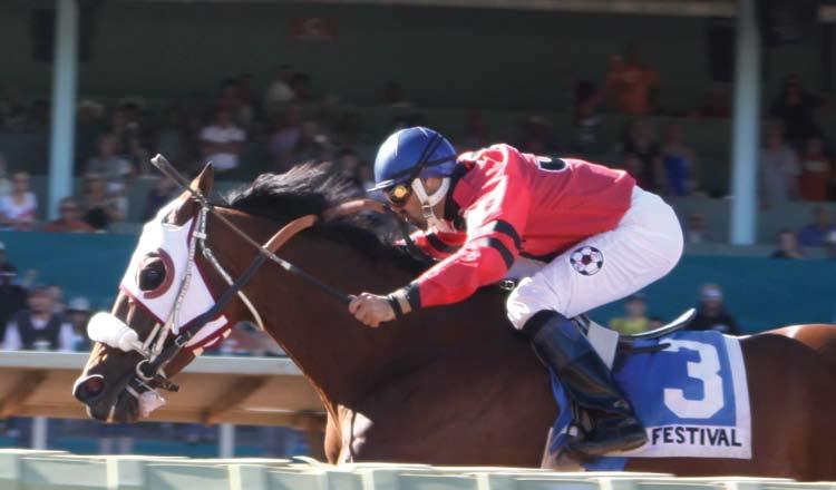 LAND OF ENCHANTMENT HANDICAP (R) Fullofenergy By Michael Cusortelli Robert Edwards photo Fullofenergy has made the Land of Enchantment Handicap (R) at Ruidoso Downs his own, as on August 1, the brown