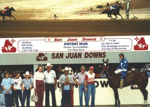 Train s mother, Tall Dash Miss, and qualified her for the Four Corners Futurity. Yes, Nadine and Currie get close to their horses. But, Nadine says, They need to pay their way.