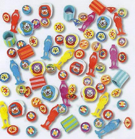 95 Carnival Erasers 1 rubber erasers with fun