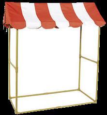 $6.95 Carnival Boxes Cardboard treat boxes are 6⅛ by 3½ by