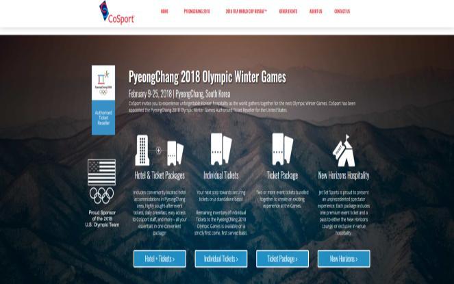 of the Games o How to Purchase the Tickets ➀ Online : Selling tickets to global consumers * Available through the PyeongChang Olympic official website and official sales agency website