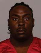 95 RICKY JEAN FRANCOIS (gene-fran-swah) DEFENSIVE TACKLE tackle and end positions. He adds depth on the defensive line and also contributes on special teams.