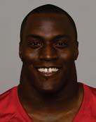 51 TAKEO SPIKES (tuh-kee-oh) LINEBACKER to the 49ers most courageous and inspirational defensive player.