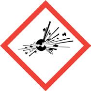 0 7... Organic peroxides Hazard category Signal word Hazard statement Type A Danger H0: Heating may cause an explosion Precautionary Statements Prevention Response Storage Disposal P0 P70 + P80 (add)