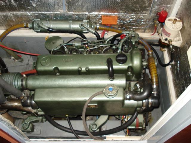 Engine in very clean condition and fitted with sound