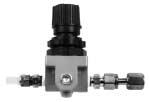 PRESET FLOW PISTON REGULATORS FOR NON-REFILLABLE CYLINDERS (MODEL SG9090) The Model SG9090 regulator is a compact, lightweight regulator recommended for use with non-corrosive standard calibration