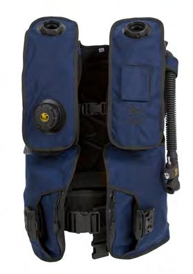 mount/dismount ONE WING 0337-022 Rebreather BCD Blue XS 0337-023 Rebreather BCD Blue S 0337-024 Rebreather BCD Blue M 0337-026