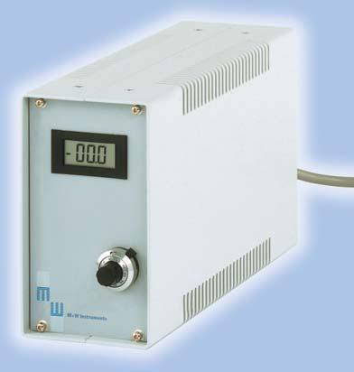 Readout Systems General with integrated Power Supply Model D-15 This standardised series of readout systems can be applied for analogue mass flow meters and controllers.