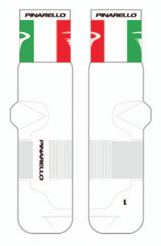 PICS17-SKMI-PINA-WHIT - Made of Super Roubaix fabric, Giordana leg