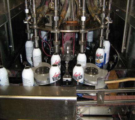 Typical Aerosol Filling & Gassing Steps 1. Start with empty Can; made of tinplate, steel, aluminum... 2-Piece and 3-Piece Cans; Pressure Ratings 2.