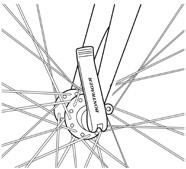 Trek Bicycle Owner s Manual Over-center cam (OCC) A quick-release uses an over-center cam (OCC). The cam is inside the lever and the skewer passes inside the hollow axle of the hub (Figure 3.3).