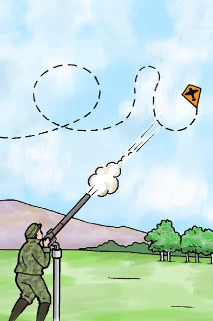Years ago, some armies used kites with cameras to spy on enemy troops.