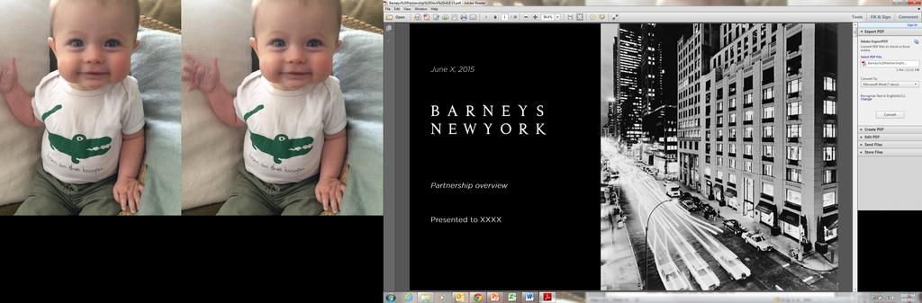 BARNEYS NEW YORK DNA INNOVATION DISCOVERY OUTSIDE OF THE