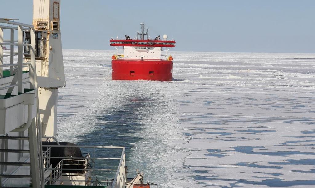 Icebreaking assistance to