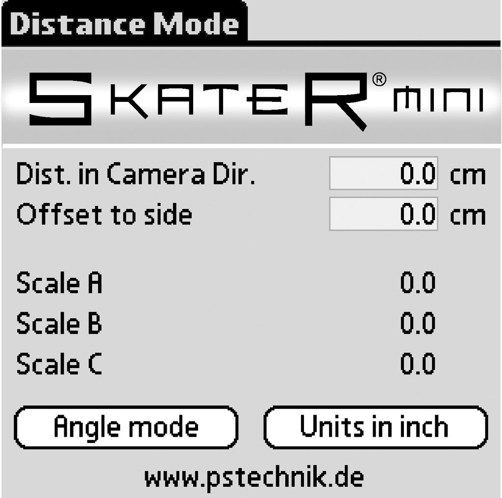 line up, as they are provided with the rotation calculator (see below), available as a free download on the P+S Technik website, www.pstechnik.de. Curved moves are of course also circular rotations, but they use a side offset (b) and not only a distance in camera direction (a) from the REF.
