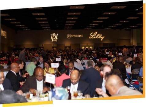 BUSINESS TO BUSINESS SPONSORSHIP LEVELS Black Business Conference Title $57,000 Presenting $27,500 Event $9,500 Corporate Luncheon TThousands attend the largest corporate luncheon held in Indiana