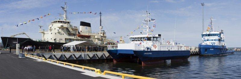 Euroopa Regionaalarengu Fondi vahenditest korraldati SWATH-tüüpi mõõdistuslaeva ehitushange, mille tulemusena valmis 2012.
