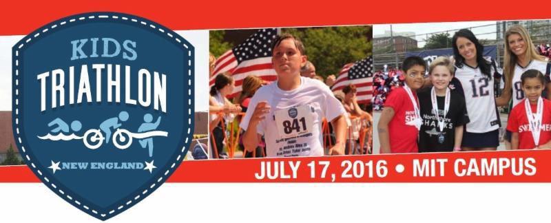 July 6, 2016 Dear Kids, Parents & Partners: Congratulations on your involvement in what will be the largest kids' triathlon ever held in New England. That's right.