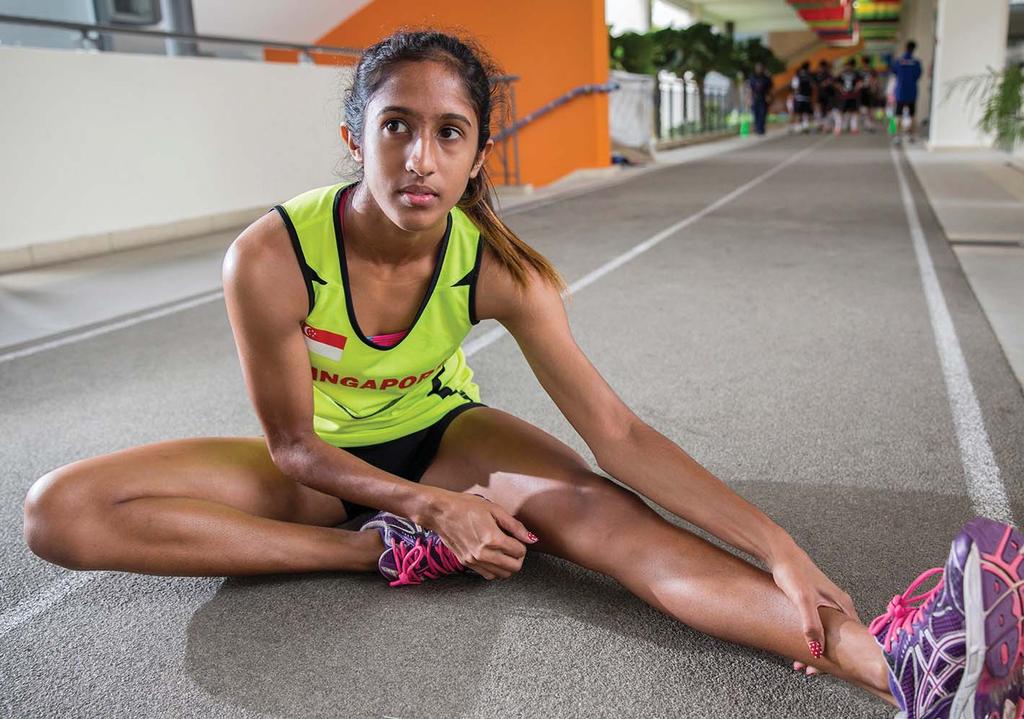 Veronica Shanti Pereira DOB: 20 Sep 1996 HEIGHT: 165cm WEIGHT: 54kg I knew I was good at running when I found out that I am faster than my peers in Primary School.