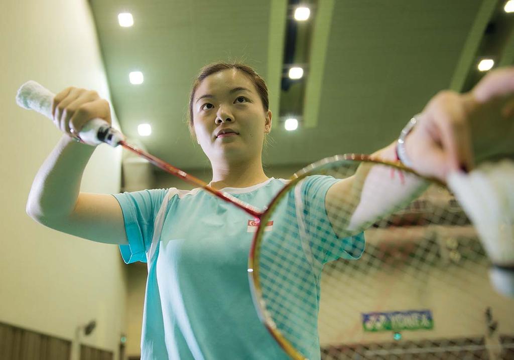 Fu Mingtian DOB: 27 Jun 1990 HEIGHT: 165cm WEIGHT: 56kg I started playing badminton at the age of seven and I am thankful to be given the opportunity to represent Singapore.