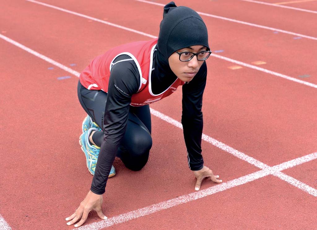 Habibah Najihahbi Binte Ahmad DOB: 18 July 1994 HEIGHT: 157cm WEIGHT: 52kg I have always liked any games that involves running and I am thankful for the opportunity to run competitively.