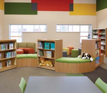 Proposed Children s Library Create a bright, colorful space that is more attractive to