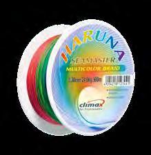 water visibility Color: salmon pink HARUNA SEAMASTER ULTIMATE MONO High performance monofilament line for universal use in saltwater.