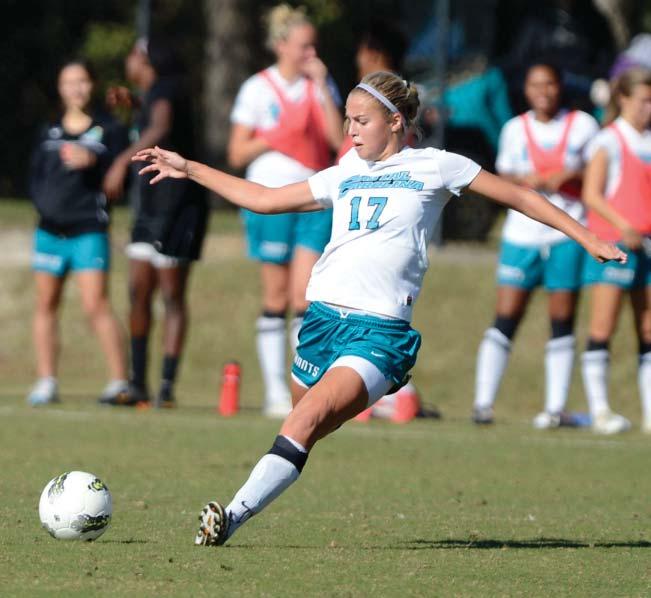 .. Scored first collegiate goal against Wofford... Found the net again against Presbyterian and Notched an assist against The Citadel... Recorded a season-high five shots against VMI.