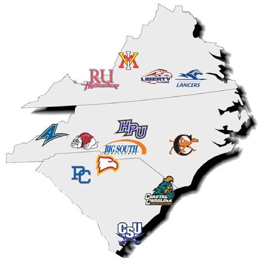 During its infancy and prior to securing automatic bids to NCAA Championships, the Big South made early strides in earning at-large berths in several national postseason events, including volleyball,