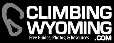 GUIDEBOOK PROFITS ARE DONATED BACK TO LOCAL WYOMING CRAGS Guidebook profits are reinvested back into the local climbing community through anchor replacement, new route development,