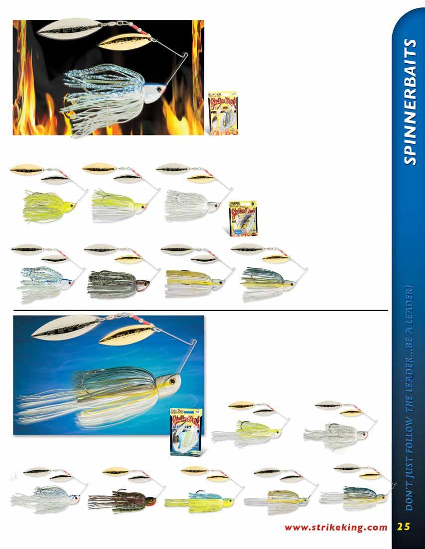 Raz-R-Blade High RPM Blades Perfect Skirt Gamakatsu Hook Compact Minnow shaped head design The Burner Spinnerbait is awesome!