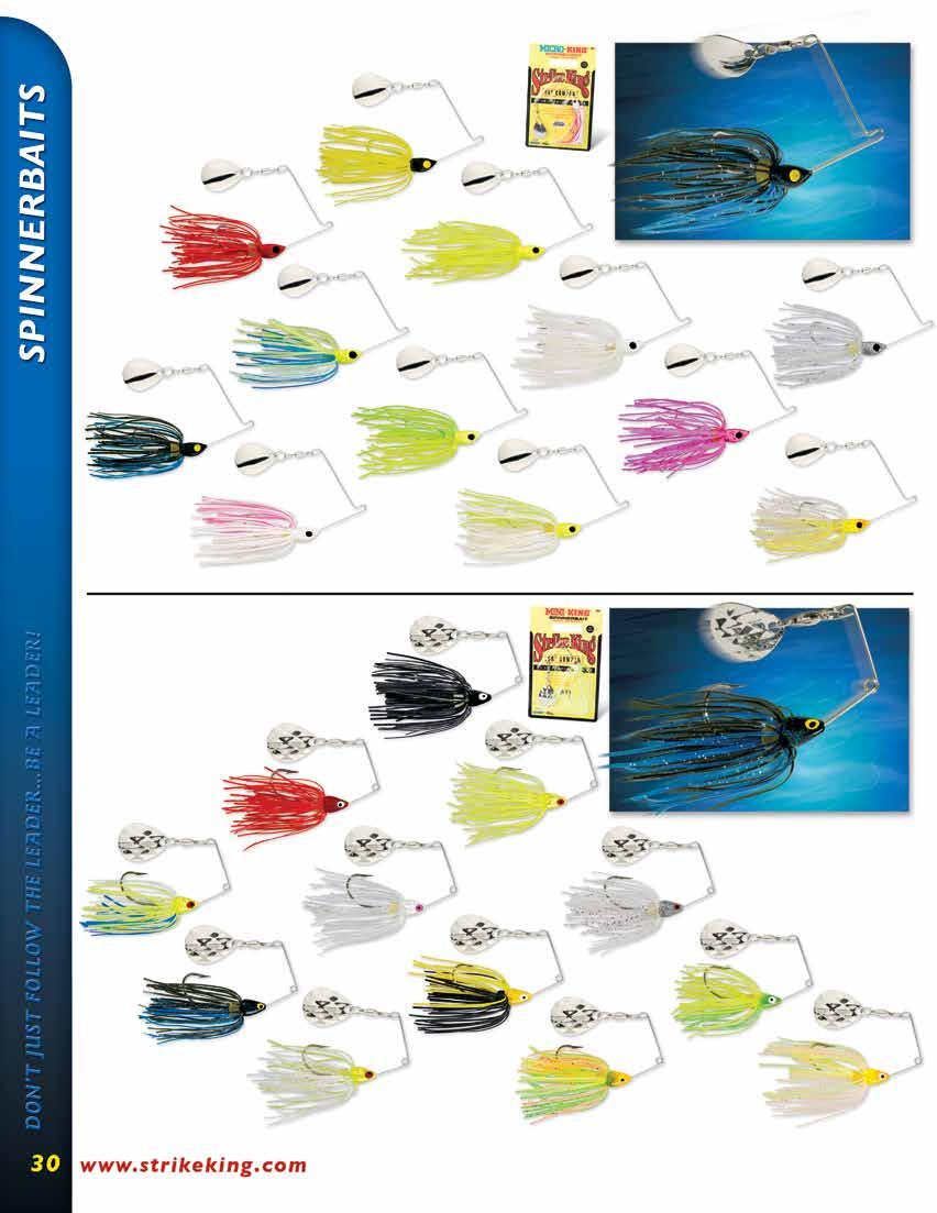 A terrific spinnerbait for Ultra Light rods! Attracts lots of bites, great for Kids!