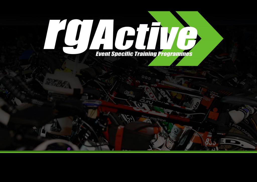 RG Active 12 Week Sprint Triathlon Plan Page 1