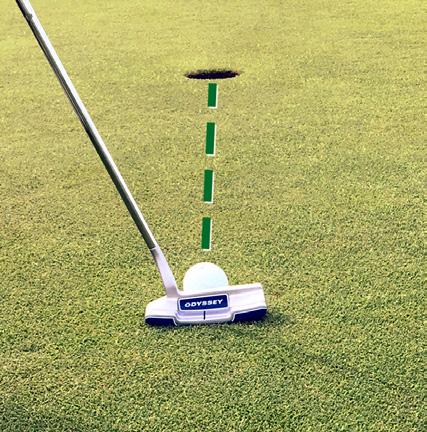 and is also a sign that your putter may be too long for you.
