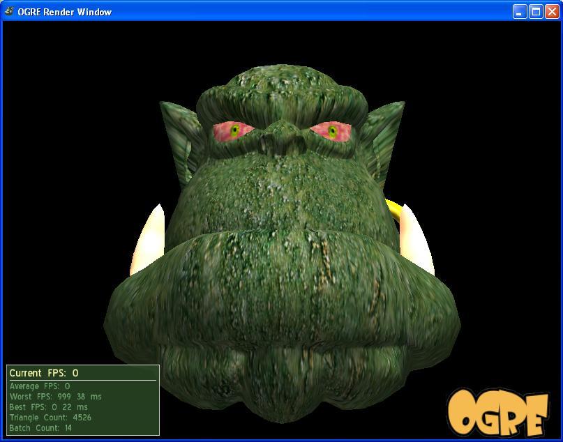 Hình 33 Chương trình demo ban đầu của dự án OGRE 33 Một số bài học và câu lệnh đồ họa 3D Nhóm phát triển OGRE có đưa ra một số bài học để người dùng có thể học cách sử dụng OGRE một cách nhanh và